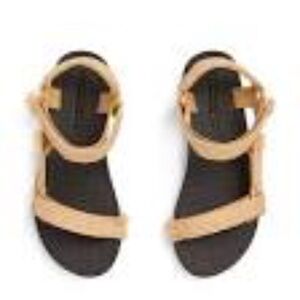 New Arizona love trekking raffia trimmed sandals size 40